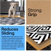 image:imageGORILLA GRIP Slip Resistant Rug Gripper Pads for Hardwood Floor 2x3 CreamGrey