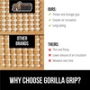 image:imageGORILLA GRIP Slip Resistant Rug Gripper Pads for Hardwood Floor 2x3 CreamWhite