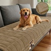 image:imageGORILLA GRIP Slip and Leak Resistant Plush Oversized Sofa Cover GrayBeige