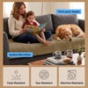 image:imageGORILLA GRIP Slip and Leak Resistant Plush Oversized Sofa Cover GrayBeige