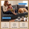image:imageGORILLA GRIP Slip and Leak Resistant Plush Oversized Sofa Cover GrayDark Gray