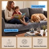 image:imageGORILLA GRIP Slip and Leak Resistant Plush Oversized Sofa Cover GrayGrey