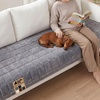image:imageGORILLA GRIP Slip and Leak Resistant Plush Oversized Sofa Cover GrayGrey