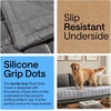image:imageGORILLA GRIP Slip and Leak Resistant Plush Oversized Sofa Cover GrayGrey