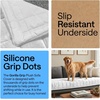 image:imageGORILLA GRIP Slip and Leak Resistant Plush Oversized Sofa Cover GrayWhite