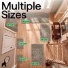 image:imageGORILLA GRIP SoakSTOPPER Dog Door Mat Machine Wash and Dry 24x17 GrayBeige