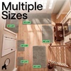 image:imageGORILLA GRIP SoakSTOPPER Dog Door Mat Machine Wash and Dry 24x17 GrayBeige