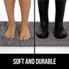 image:imageGORILLA GRIP SoakSTOPPER Dog Door Mat Machine Wash and Dry 24x17 GrayBeige