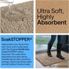 image:imageGORILLA GRIP SoakSTOPPER Dog Door Mat Machine Wash and Dry 24x17 GrayBeige