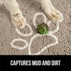 image:imageGORILLA GRIP SoakSTOPPER Dog Door Mat Machine Wash and Dry 24x17 GrayBeige