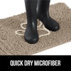 image:imageGORILLA GRIP SoakSTOPPER Dog Door Mat Machine Wash and Dry 24x17 GrayBeige