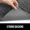 image:imageGORILLA GRIP SoakSTOPPER Dog Door Mat Machine Wash and Dry 24x17 GrayBeige