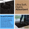 image:imageGORILLA GRIP SoakSTOPPER Dog Door Mat Machine Wash and Dry 24x17 GrayBlack