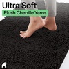 image:imageGORILLA GRIP SoakSTOPPER Dog Door Mat Machine Wash and Dry 24x17 GrayBlack