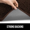 image:imageGORILLA GRIP SoakSTOPPER Dog Door Mat Machine Wash and Dry 24x17 GrayBrown