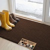 image:imageGORILLA GRIP SoakSTOPPER Dog Door Mat Machine Wash and Dry 24x17 GrayBrown