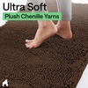 image:imageGORILLA GRIP SoakSTOPPER Dog Door Mat Machine Wash and Dry 24x17 GrayBrown