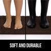 image:imageGORILLA GRIP SoakSTOPPER Dog Door Mat Machine Wash and Dry 24x17 GrayBrown
