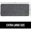 image:imageGORILLA GRIP SoakSTOPPER Dog Door Mat Machine Wash and Dry 24x17 GrayBurgundy