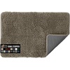image:imageGORILLA GRIP SoakSTOPPER Dog Door Mat Machine Wash and Dry 24x17 GrayCappuccino