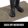 image:imageGORILLA GRIP SoakSTOPPER Dog Door Mat Machine Wash and Dry 24x17 GrayCappuccino