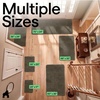 image:imageGORILLA GRIP SoakSTOPPER Dog Door Mat Machine Wash and Dry 24x17 GrayCappuccino