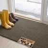 image:imageGORILLA GRIP SoakSTOPPER Dog Door Mat Machine Wash and Dry 24x17 GrayCappuccino