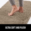 image:imageGORILLA GRIP SoakSTOPPER Dog Door Mat Machine Wash and Dry 24x17 GrayCappuccino