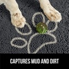 image:imageGORILLA GRIP SoakSTOPPER Dog Door Mat Machine Wash and Dry 24x17 GrayCharcoal