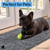 image:imageGORILLA GRIP SoakSTOPPER Dog Door Mat Machine Wash and Dry 24x17 GrayCharcoal