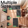 image:imageGORILLA GRIP SoakSTOPPER Dog Door Mat Machine Wash and Dry 24x17 GrayCharcoal