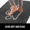 image:imageGORILLA GRIP SoakSTOPPER Dog Door Mat Machine Wash and Dry 24x17 GrayCharcoal