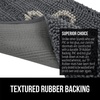 image:imageGORILLA GRIP SoakSTOPPER Dog Door Mat Machine Wash and Dry 24x17 GrayCharcoal