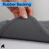image:imageGORILLA GRIP SoakSTOPPER Dog Door Mat Machine Wash and Dry 24x17 GrayCharcoal