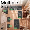 image:imageGORILLA GRIP SoakSTOPPER Dog Door Mat Machine Wash and Dry 24x17 GrayCharcoal