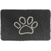 image:imageGORILLA GRIP SoakSTOPPER Dog Door Mat Machine Wash and Dry 24x17 GrayCharcoal