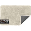 image:imageGORILLA GRIP SoakSTOPPER Dog Door Mat Machine Wash and Dry 24x17 GrayCream