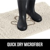 image:imageGORILLA GRIP SoakSTOPPER Dog Door Mat Machine Wash and Dry 24x17 GrayCream