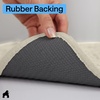 image:imageGORILLA GRIP SoakSTOPPER Dog Door Mat Machine Wash and Dry 24x17 GrayCream
