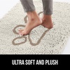 image:imageGORILLA GRIP SoakSTOPPER Dog Door Mat Machine Wash and Dry 24x17 GrayCream