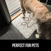 image:imageGORILLA GRIP SoakSTOPPER Dog Door Mat Machine Wash and Dry 24x17 GrayCream