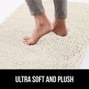 image:imageGORILLA GRIP SoakSTOPPER Dog Door Mat Machine Wash and Dry 24x17 GrayCream