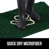 image:imageGORILLA GRIP SoakSTOPPER Dog Door Mat Machine Wash and Dry 24x17 GrayDeep Green