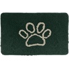 image:imageGORILLA GRIP SoakSTOPPER Dog Door Mat Machine Wash and Dry 24x17 GrayDeep Green