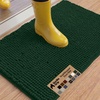 image:imageGORILLA GRIP SoakSTOPPER Dog Door Mat Machine Wash and Dry 24x17 GrayDeep Green