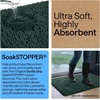 image:imageGORILLA GRIP SoakSTOPPER Dog Door Mat Machine Wash and Dry 24x17 GrayDeep Green
