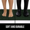 image:imageGORILLA GRIP SoakSTOPPER Dog Door Mat Machine Wash and Dry 24x17 GrayDeep Green