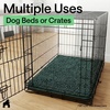 image:imageGORILLA GRIP SoakSTOPPER Dog Door Mat Machine Wash and Dry 24x17 GrayDeep Green