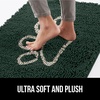 image:imageGORILLA GRIP SoakSTOPPER Dog Door Mat Machine Wash and Dry 24x17 GrayDeep Green