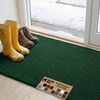image:imageGORILLA GRIP SoakSTOPPER Dog Door Mat Machine Wash and Dry 24x17 GrayDeep Green